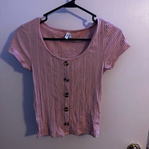 Button up tee